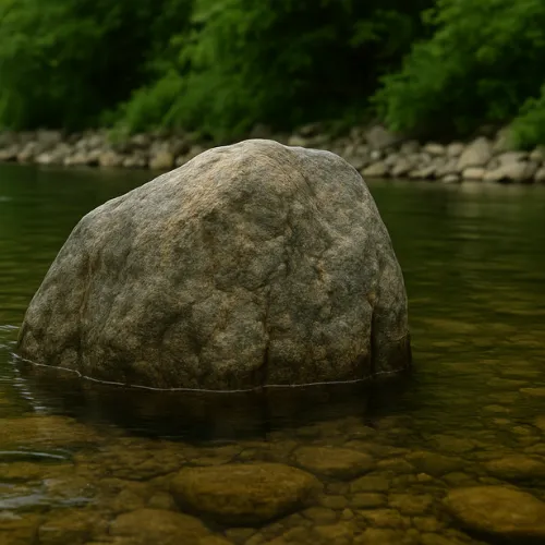 obstacle pierre en surface